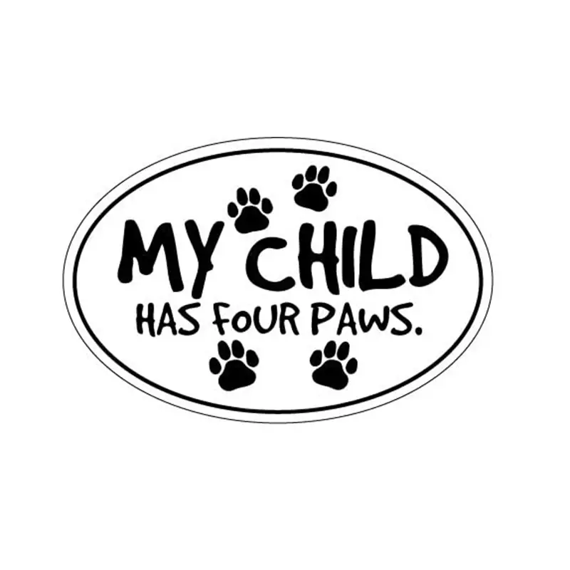 4 Paw Child (Sticker)
