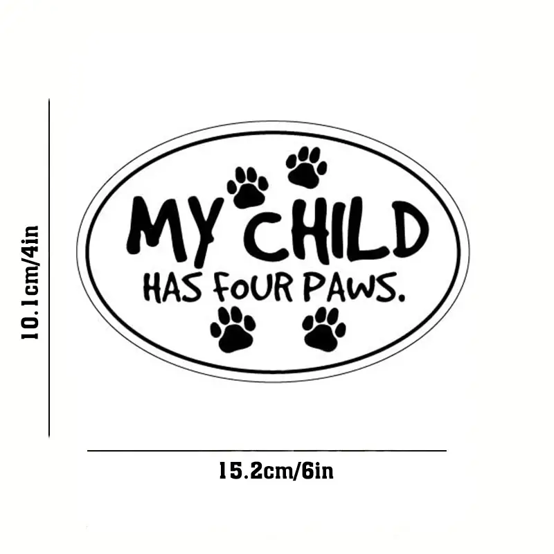 4 Paw Child (Sticker)