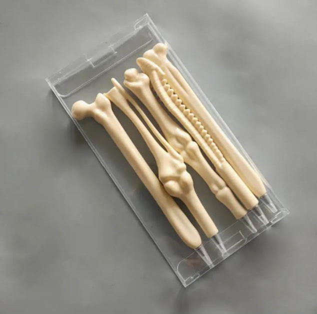 5-Pc Set: Bone-Shaped Pens