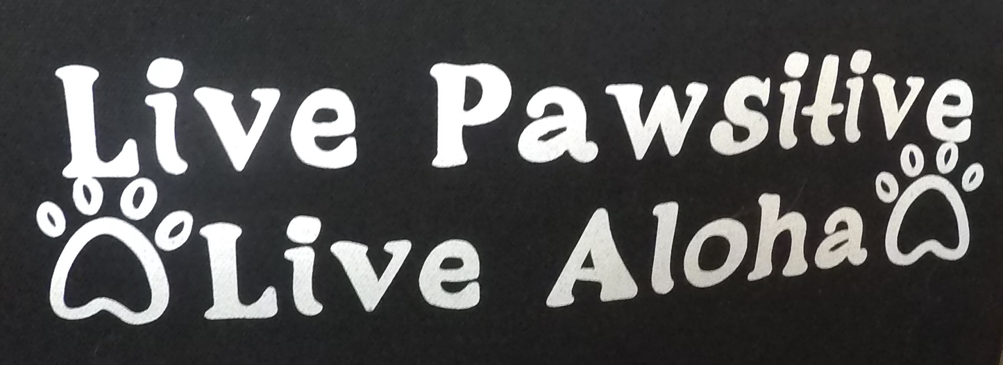Live Pawsitive Tote Bag