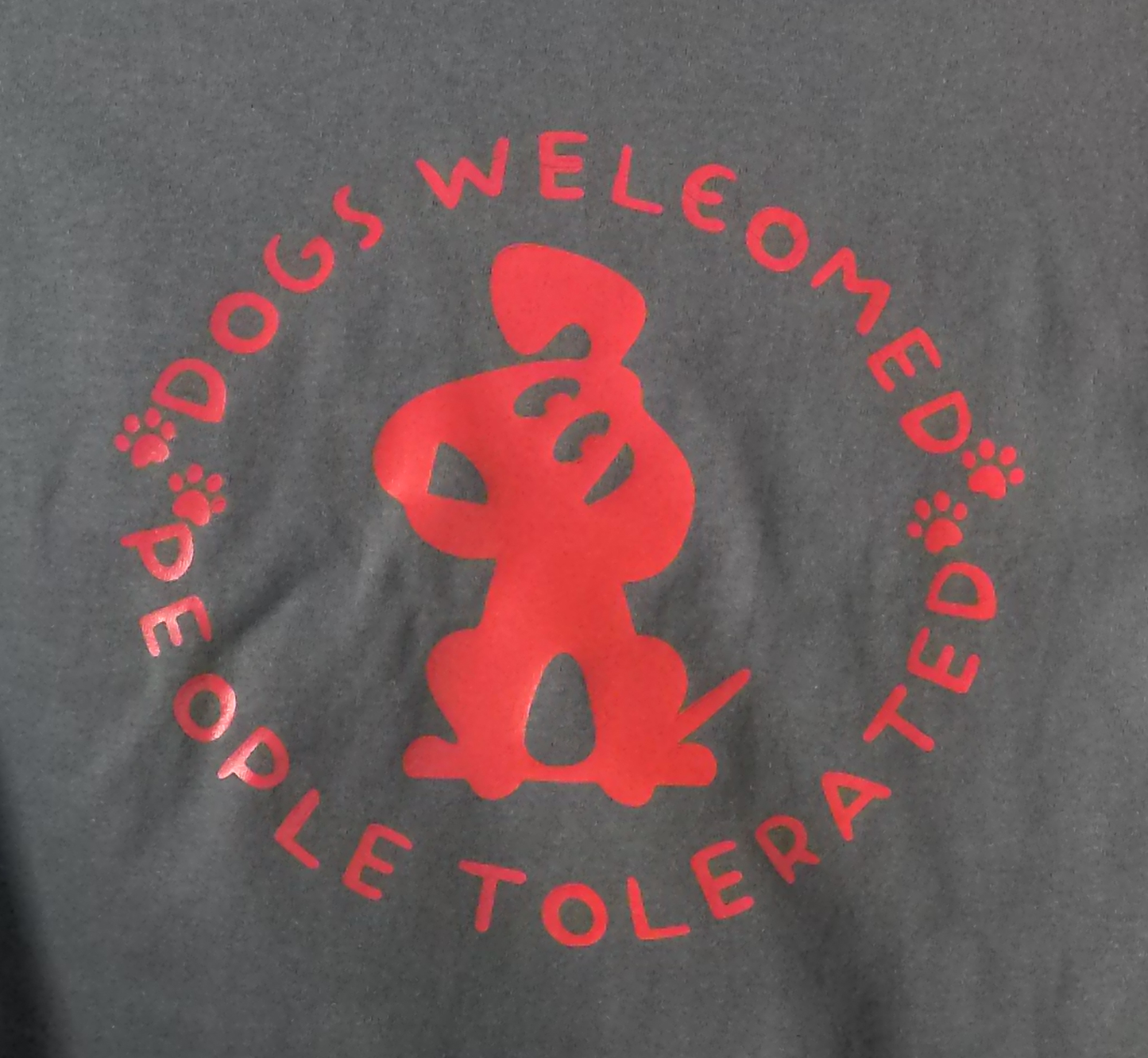 Dogs Welcomed (Smoke) T-Shirt