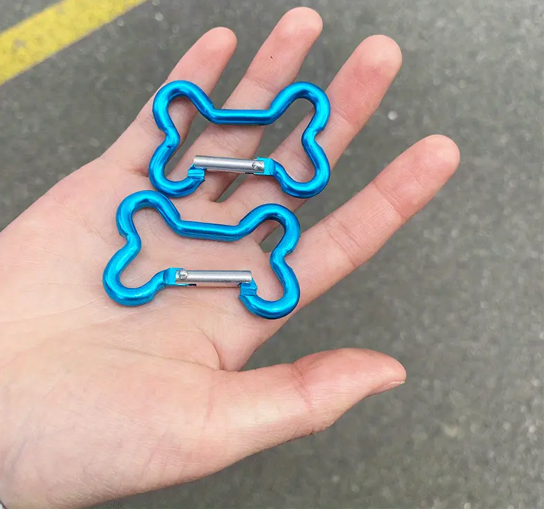 Bone-shaped Carabiner