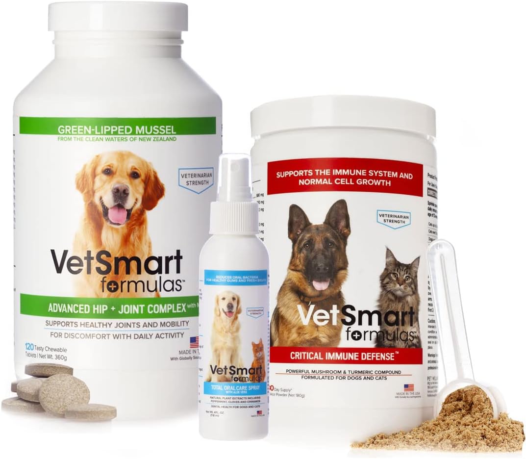 Combination: Critical Immune, Advance Hip & Joint, Oral Care