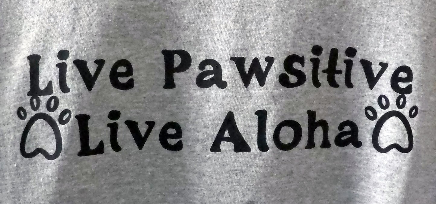 Live Pawsitive (Steel) T-Shirt