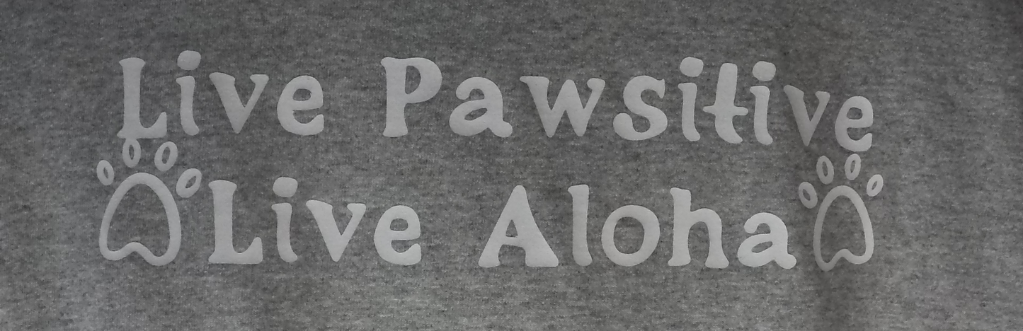 Live Pawsitive (Steel) T-Shirt