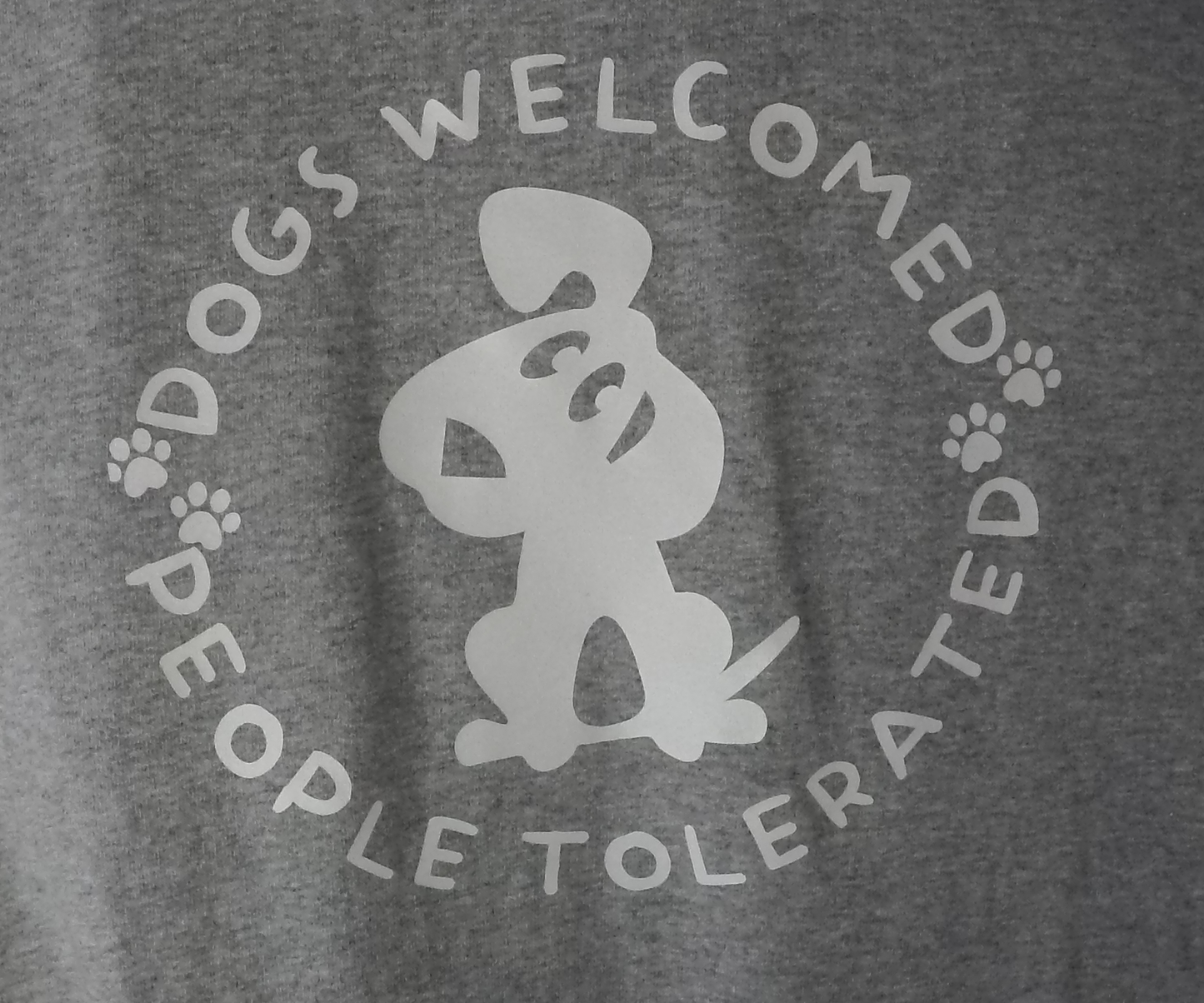 Dog Welcomed (Steel) T-Shirt