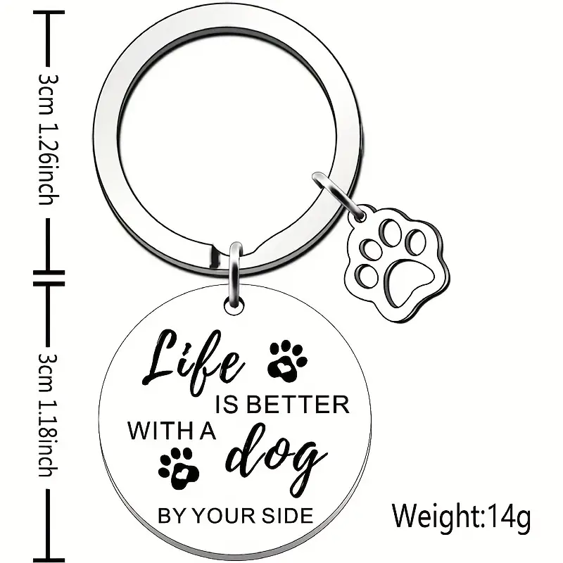 Life is Better Keychain