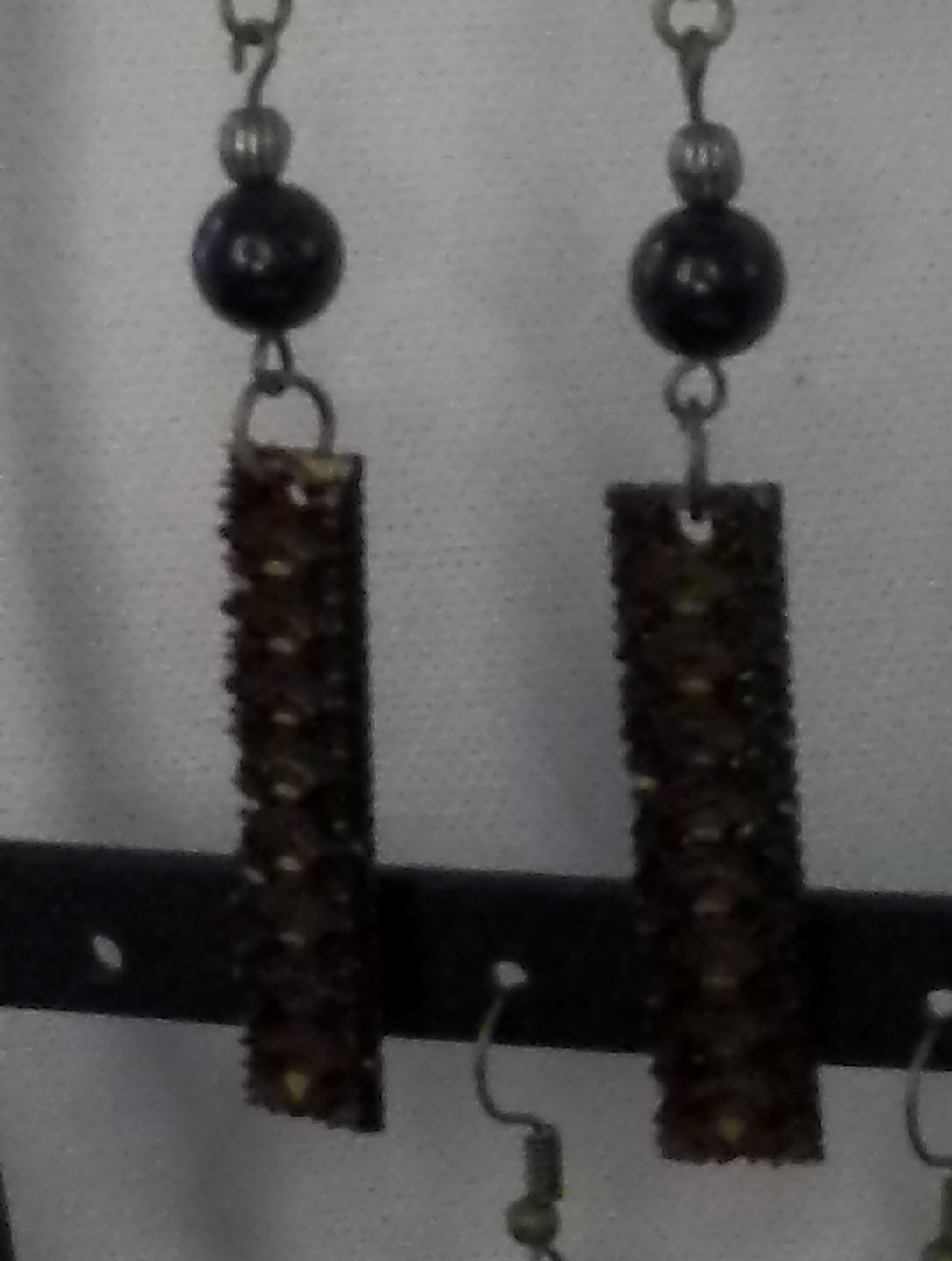 Mauna Kea w/Black Wooden Earrings