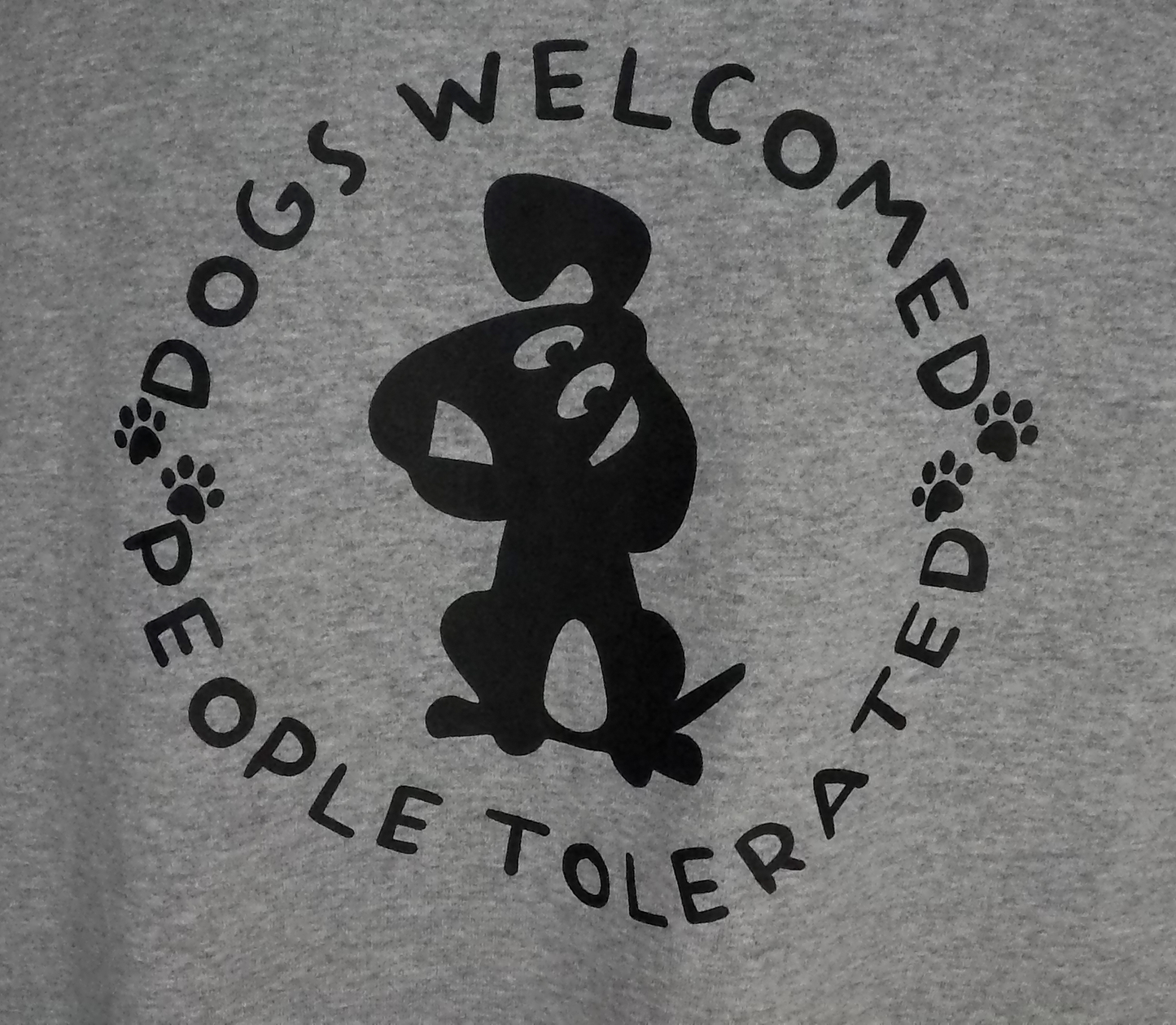 Dog Welcomed (Steel) T-Shirt