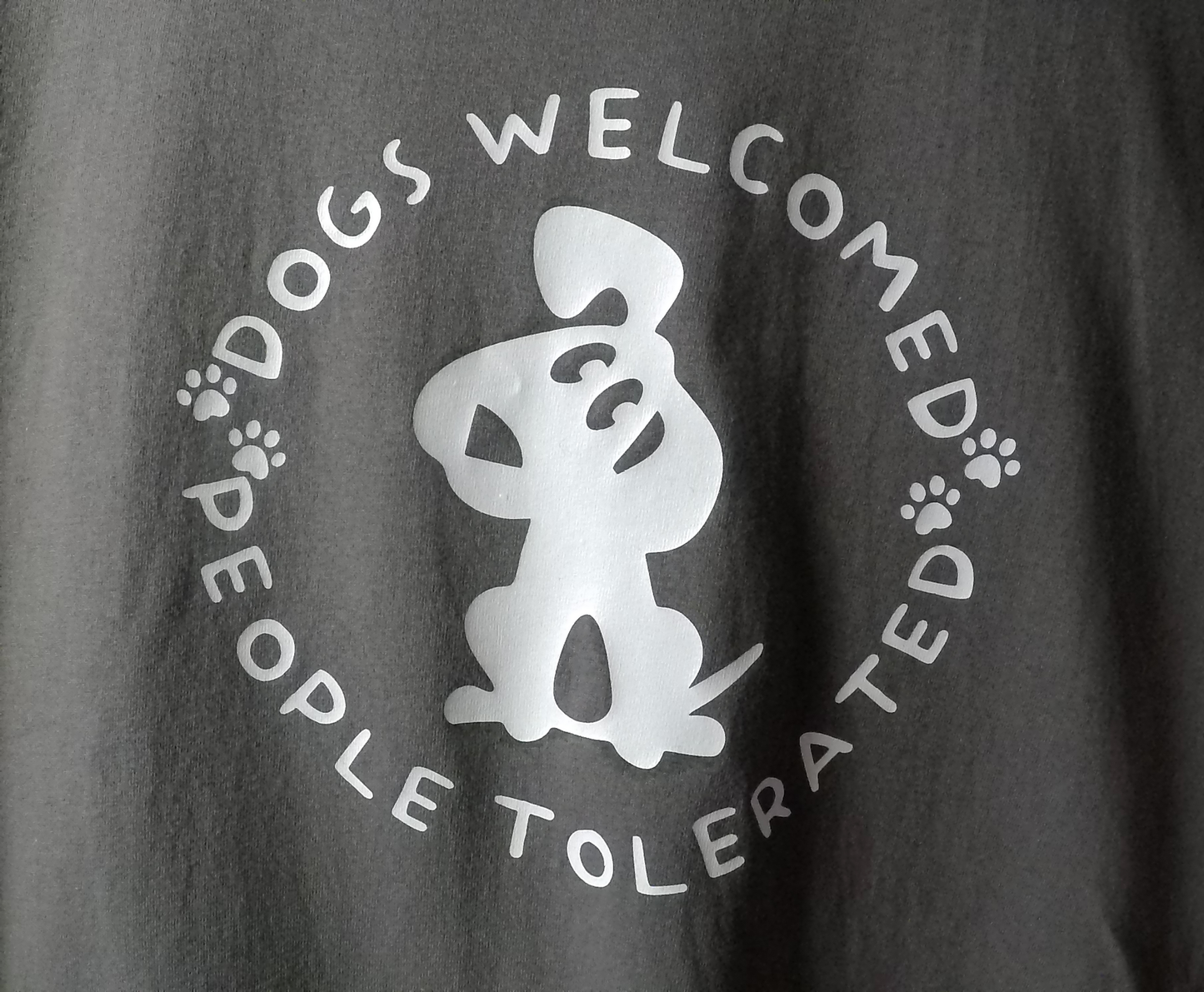 Dogs Welcomed (Smoke) T-Shirt