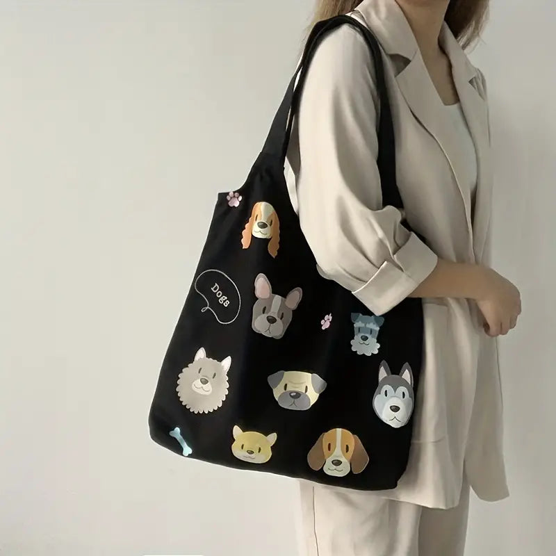 Cartoon Dogs Tote