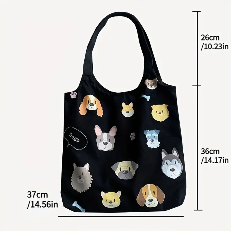 Cartoon Dogs Tote