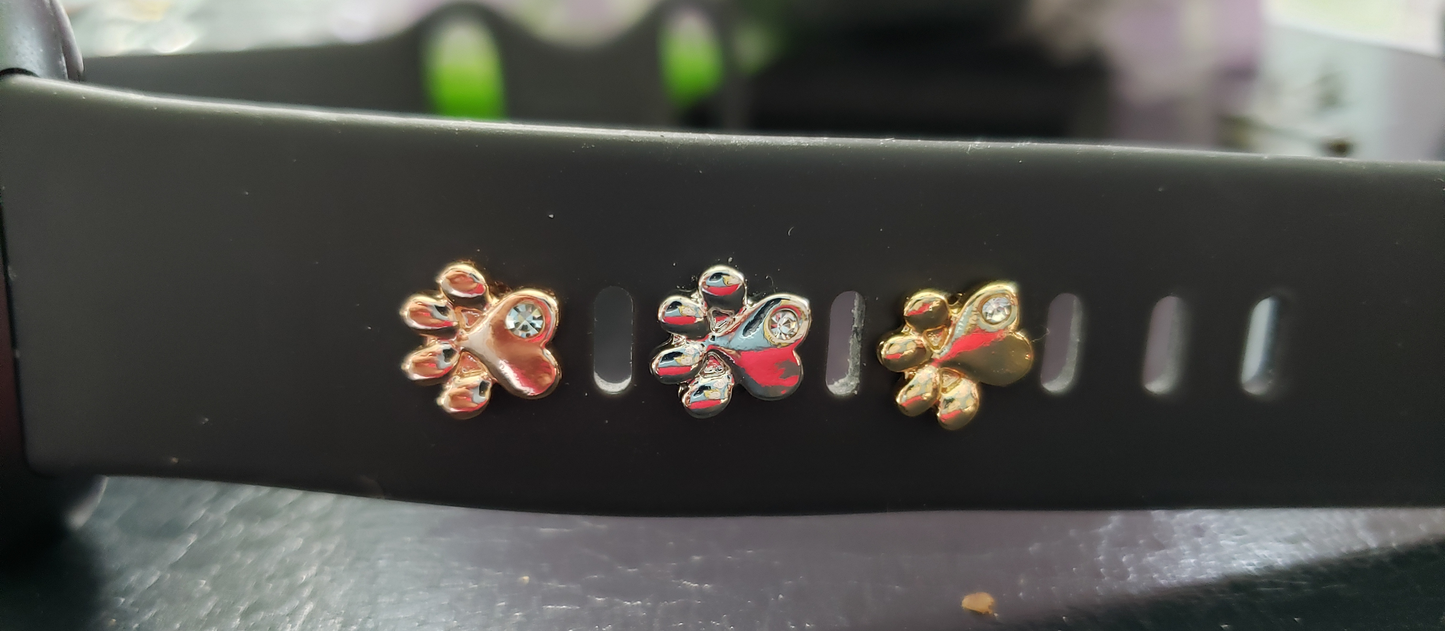 Dog Paw for Silicon Bands
