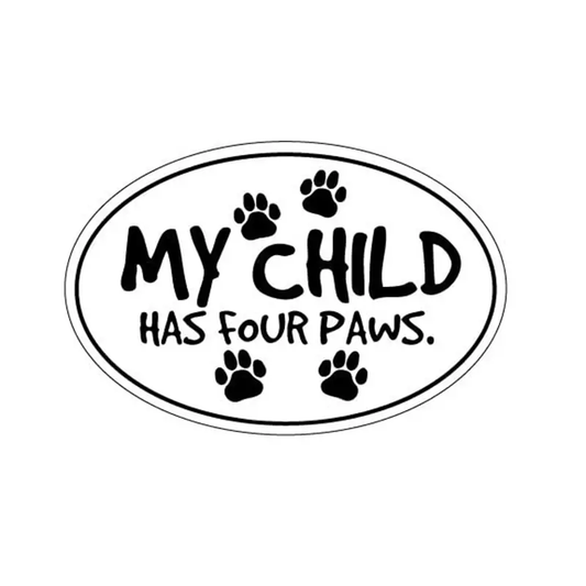 4 Paw Child (Sticker)